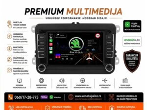 SKODA MULTIMEDIJA ANDROID,CAR PLAY NAVIGACIJA TOUCH SCREEN 7 INCA