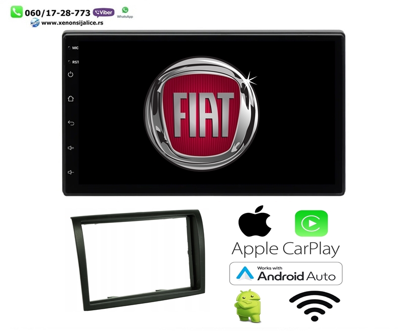 FIAT DUCATO MULTIMEDIJA ANDROID,CAR PLAY NAVIGACIJA TOUCH SCREEN 7 INCA