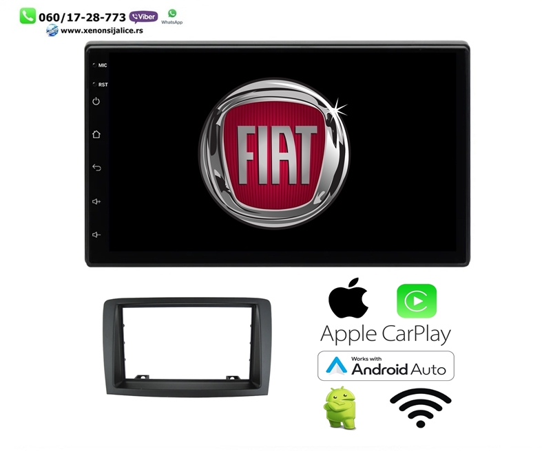 FIAT IDEA MULTIMEDIJA ANDROID,CAR PLAY NAVIGACIJA TOUCH SCREEN 7 INCA