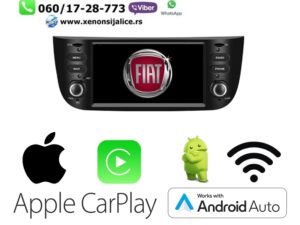 FIAT GRANDE PUNTO EVO MULTIMEDIJA ANDROID,CAR PLAY NAVIGACIJA TOUCH SCREEN 7 INCA