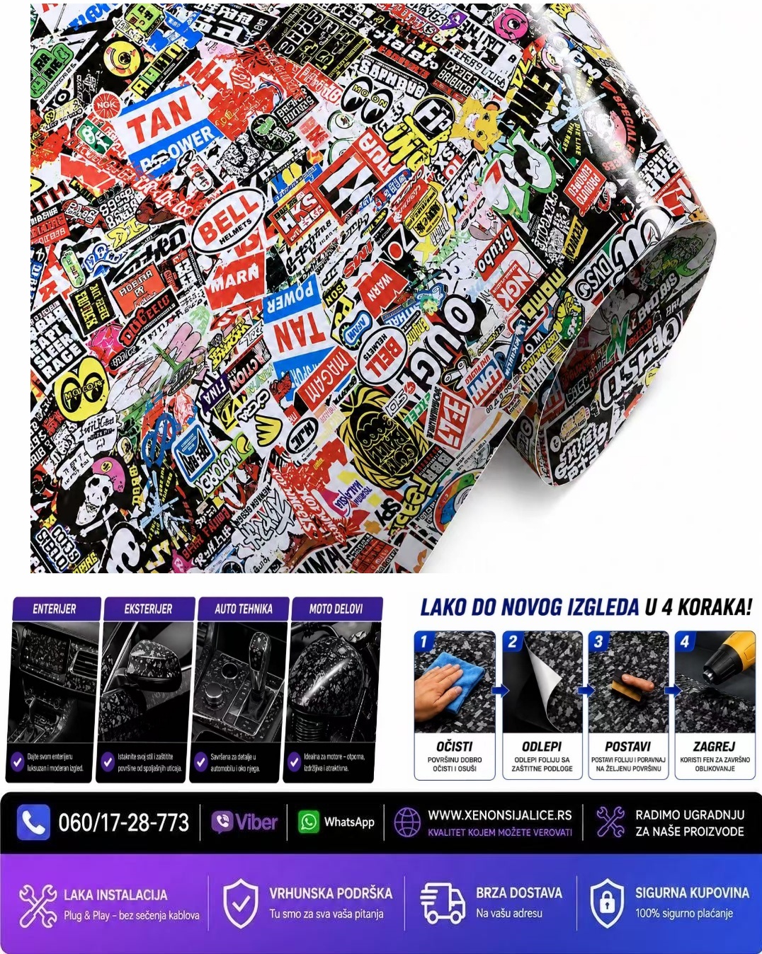 FOLIJA STICKER BOMB