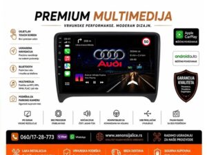 AUDI TT ANDROID,CAR PLAY MULTIMEDIJA NAVIGACIJA TOUCH SCREEN 10 INCA