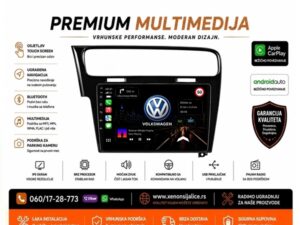 VW GOLF 7 MULTIMEDIJA NAVIGACIJA TOUCH SCREEN 10 INCA ANDROID,CAR PLAY