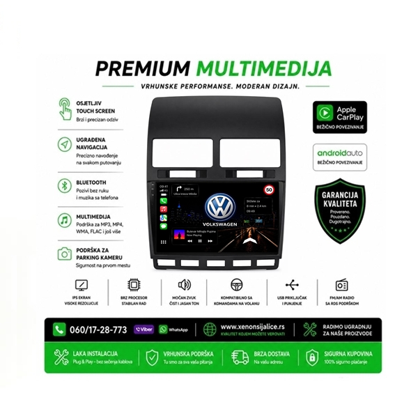 VW TOUAREG MULTIMEDIJA NAVIGACIJA TOUCH SCREEN 10 INCA ANDROID,CAR PLAY