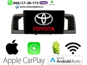 TOYOTA COROLLA MULTIMEDIJA ANDROID,CAR PLAY NAVIGACIJA TOUCH SCREEN 10 INCA