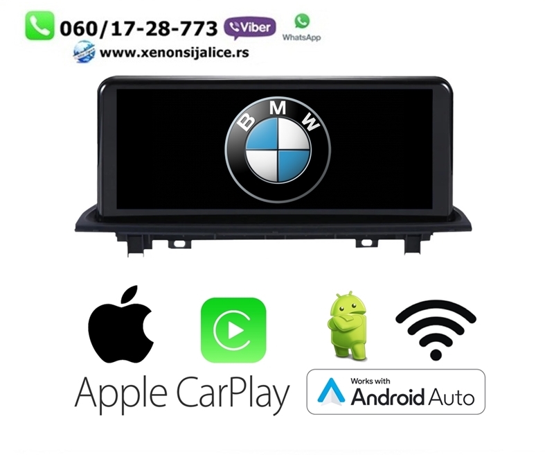 BMW X5 F15,X6 F16 ANDROID,CAR PLAY MULTIMEDIJA NAVIGACIJA TOUCH SCREEN 10 INCA