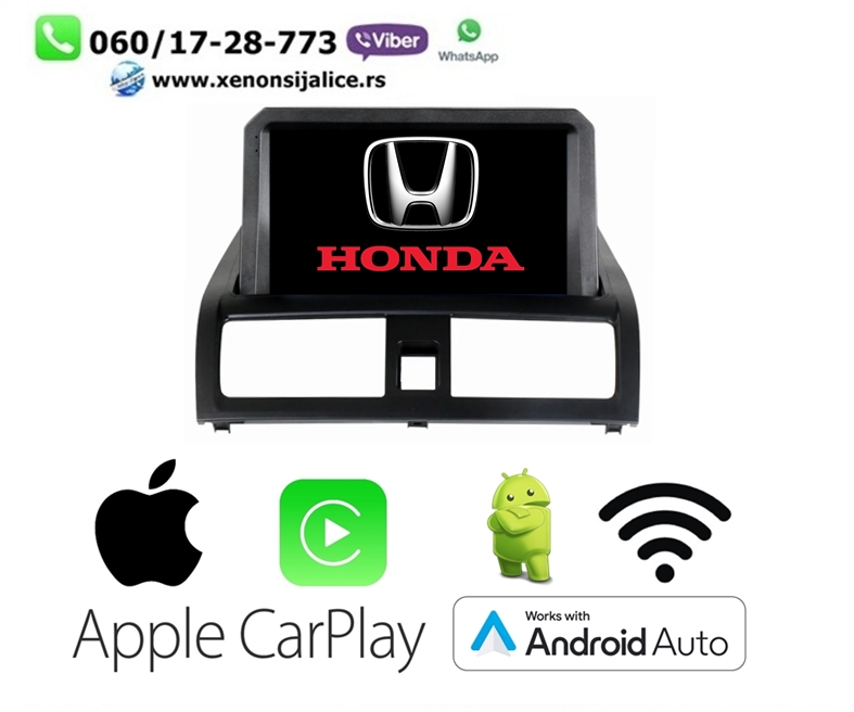 HONDA ACCORD MULTIMEDIJA ANDROID,CAR PLAY NAVIGACIJA TOUCH SCREEN 10 INCA