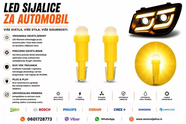 T5 UBODNE LED SIJALICE