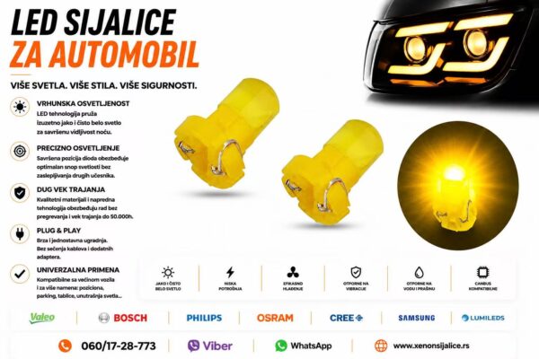 T3 LED SIJALICE SA KUCISTEM
