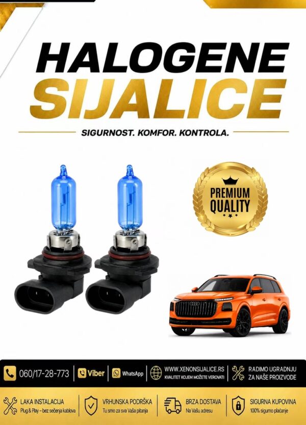 9012 HIR2 EAGLEKING HALOGENE COOL BLUE SIJALICE