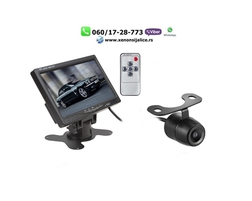 PARKING KAMERA I MONITOR SET 7 INCA