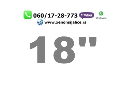 ALUMINIJUMSKE FELNE VELICINA 18'' KOMPLETNA PONUDA