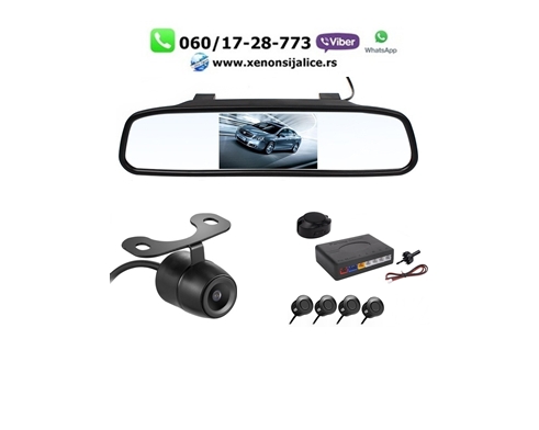 PARKING KAMERA,MONITOR I PARKING SENZORI SET
