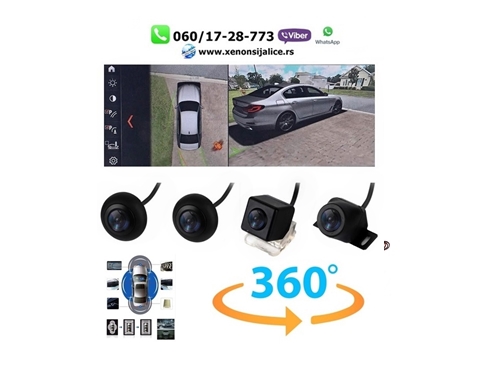 PARKING KAMERE SET 360 STEPENI