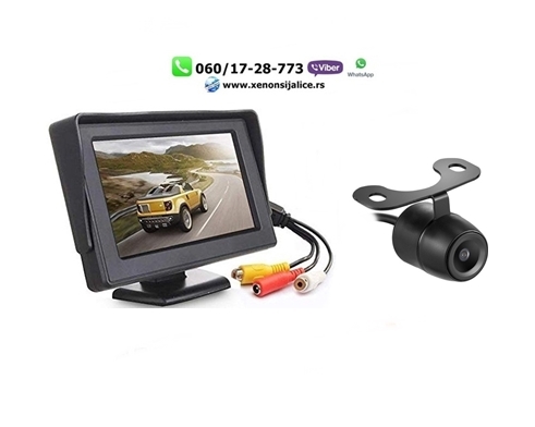 PARKING KAMERA I MONITOR SET 4,3 INCA