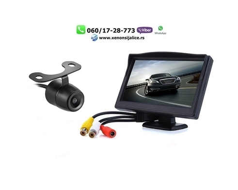 PARKING KAMERA I MONITOR SET 5 INCA