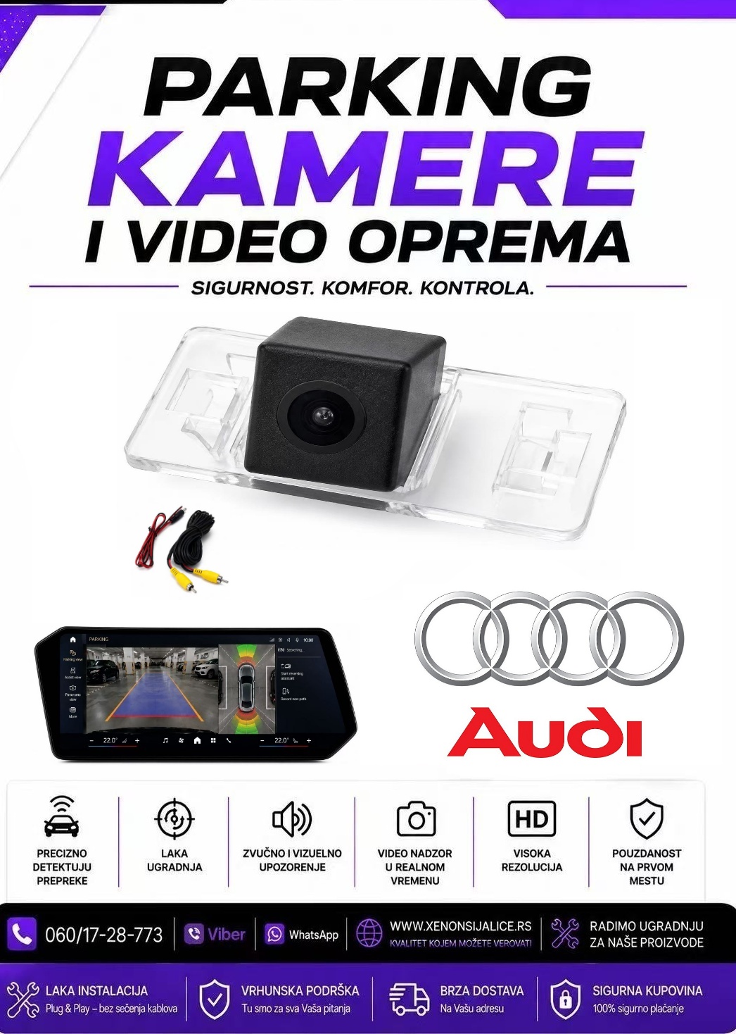 PARKING KAMERA AUDI MODEL 2