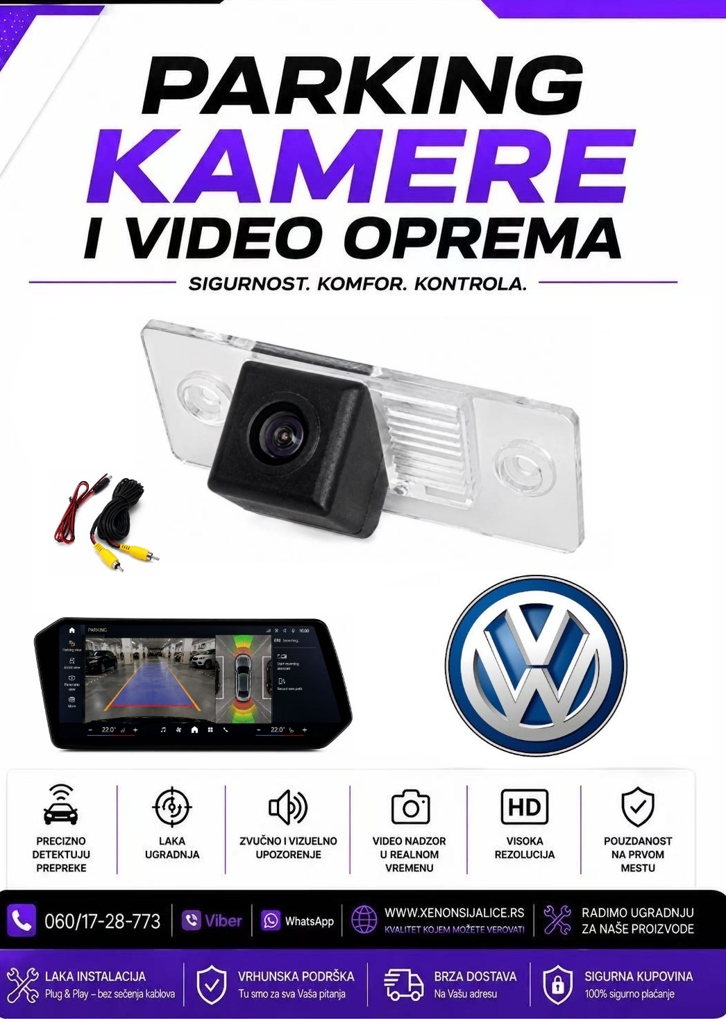 PARKING KAMERA VW MODEL 2
