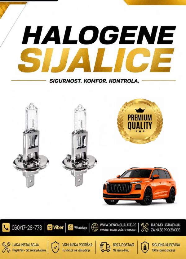 H1 EAGLEKING HALOGENE COOL WHITE SIJALICE