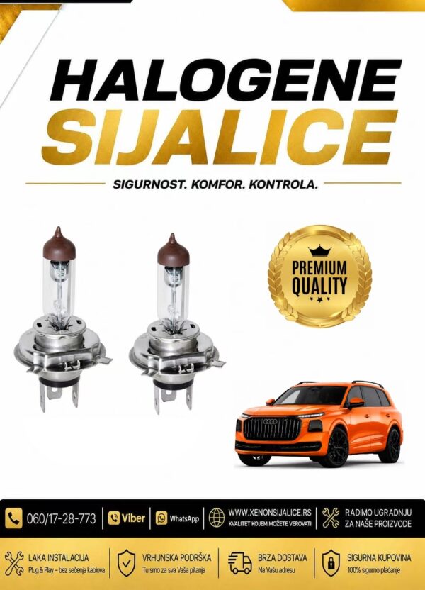 H4 EAGLEKING HALOGENE COOL WHITE SIJALICE