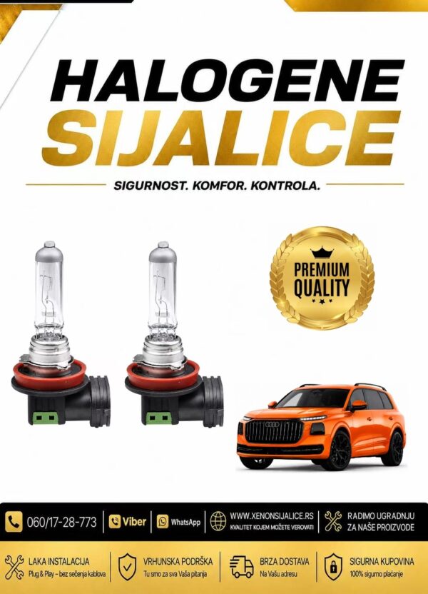 H11 EAGLEKING HALOGENE COOL WHITE SIJALICE