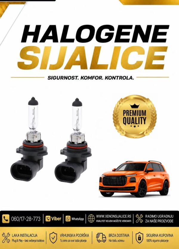 HB4 9006 EAGLEKING HALOGENE COOL WHITE SIJALICE