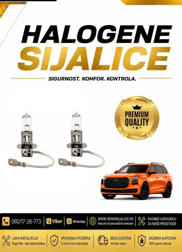 H3 EAGLEKING HALOGENE COOL WHITE SIJALICE