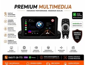 BMW 3 E90 E91 E92 ANDROID,CAR PLAY MULTIMEDIJA NAVIGACIJA TOUCH SCREEN 10 INCA