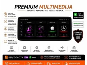 MERCEDES C KLASA W 205 MULTIMEDIJA ANDROID,CAR PLAY NAVIGACIJA TOUCH SCREEN 10 INCA
