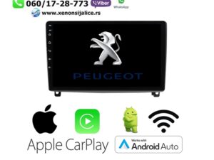 PEUGEOT 407 MULTIMEDIJA ANDROID,CAR PLAY NAVIGACIJA TOUCH SCREEN 10 INCA