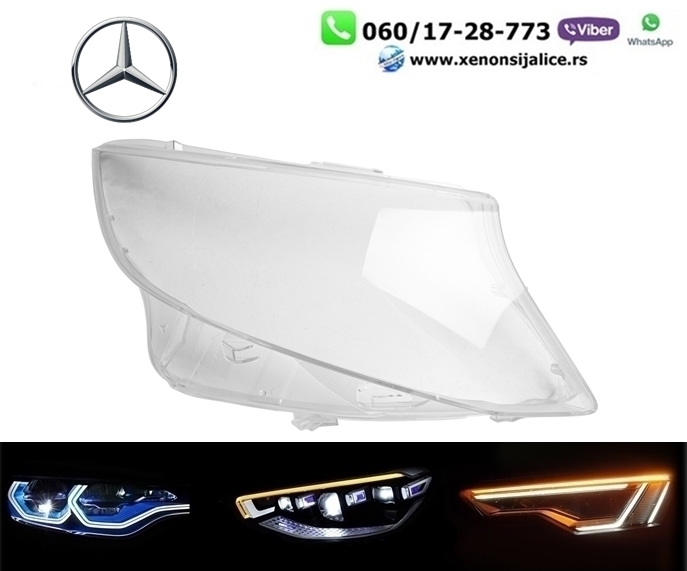 Cadre De Rétroviseur Gauche Pour Mercedes Vito W447 (2016-2023) - Noir ABS, Référence OEM A4478101500