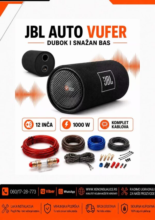 VUFER UNIVERZALNI JBL 1000W 12 INCA