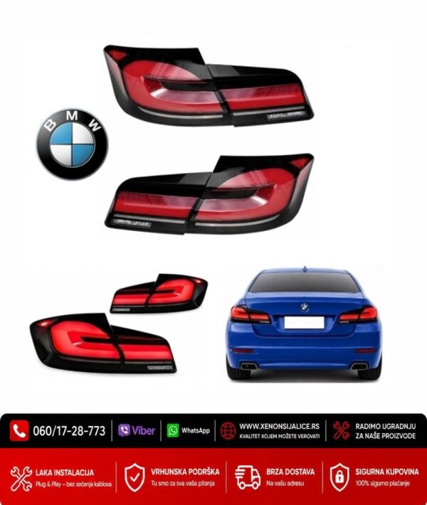 LED STOP SVETLA BMW 5 F10 10-17