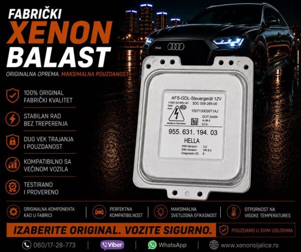 XENON BALAST HELLA 5DC009285-00