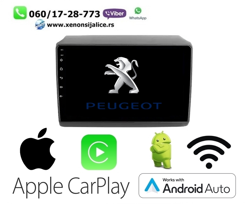 PEUGEOT BOXER MULTIMEDIJA ANDROID,CAR PLAY NAVIGACIJA TOUCH SCREEN 10 INCA