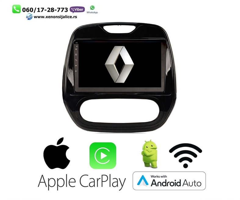 RENAULT CAPTURE MULTIMEDIJA ANDROID,CAR PLAY NAVIGACIJA TOUCH SCREEN 10 INCA