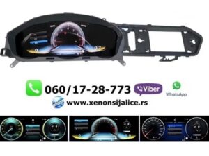 VIRTUELNA DIGITALNA TABLA MERCEDES C KLASA W204