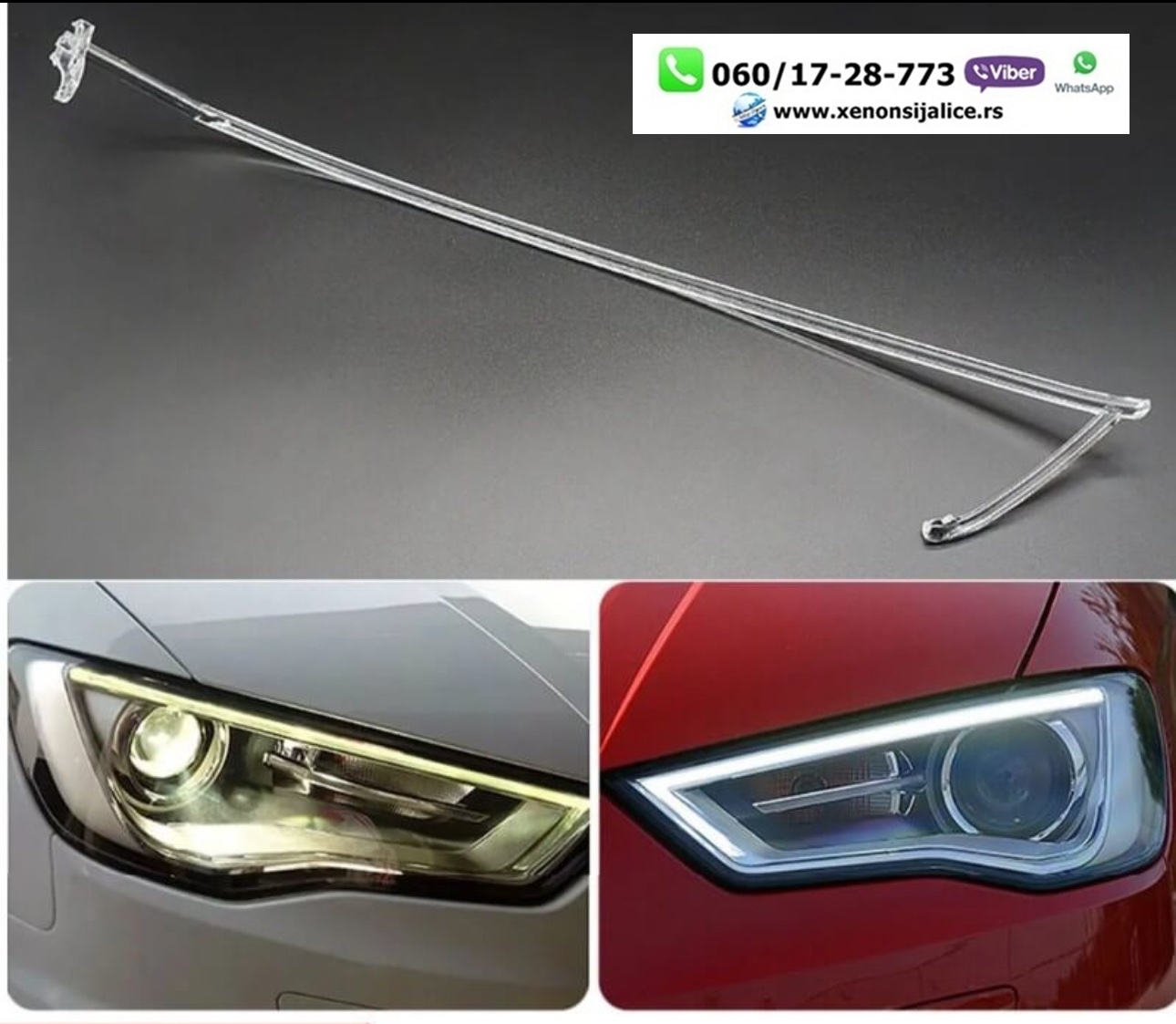 LED DNEVNO SVETLO FABRICKI MODEL U FARU AUDI A3 12-15