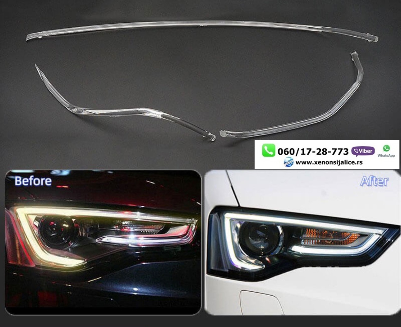 LED DNEVNO SVETLO FABRICKI MODEL U FARU AUDI A5 12-16