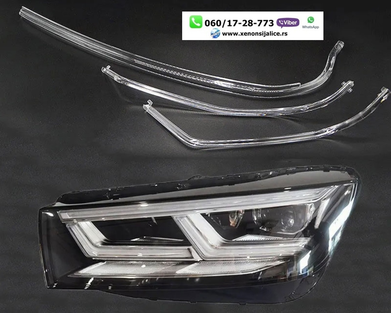 LED DNEVNO SVETLO FABRICKI MODEL U FARU AUDI Q5 18-20