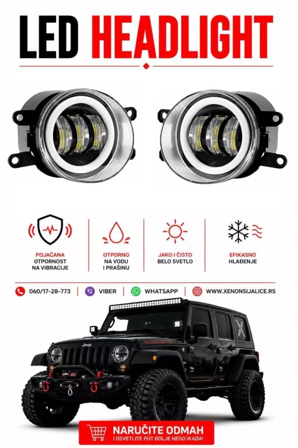 LED MAGLENKE UNIVERZALNE 10CM ANGEL EYE