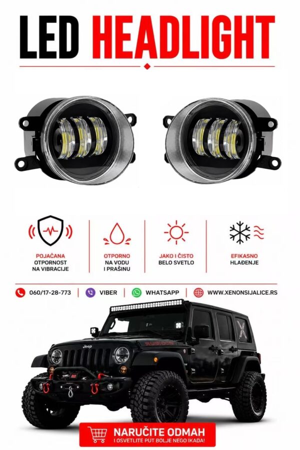 LED MAGLENKE UNIVERZALNE 10CM