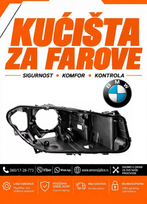 KUCISTE FARA BMW 5 F10 11-13 XENON