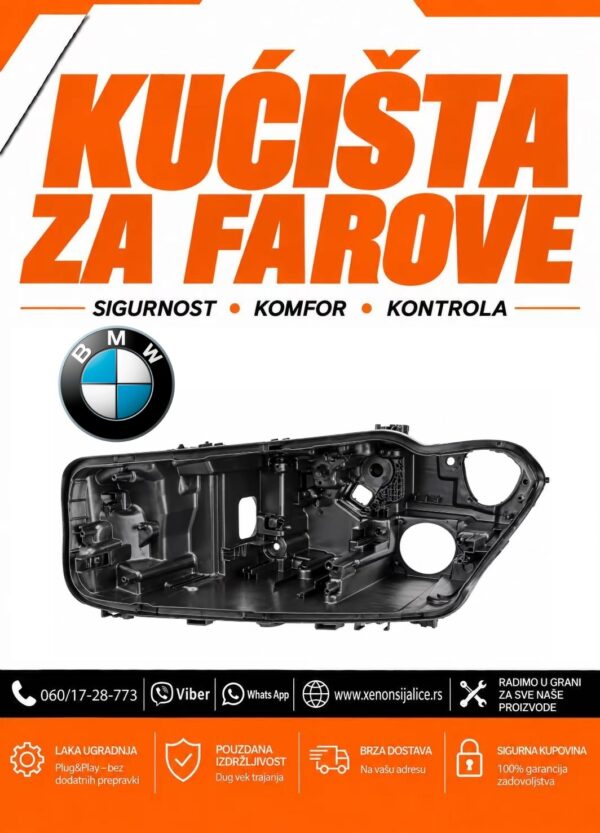KUCISTE FARA BMW 5 G30 20-23 LASER