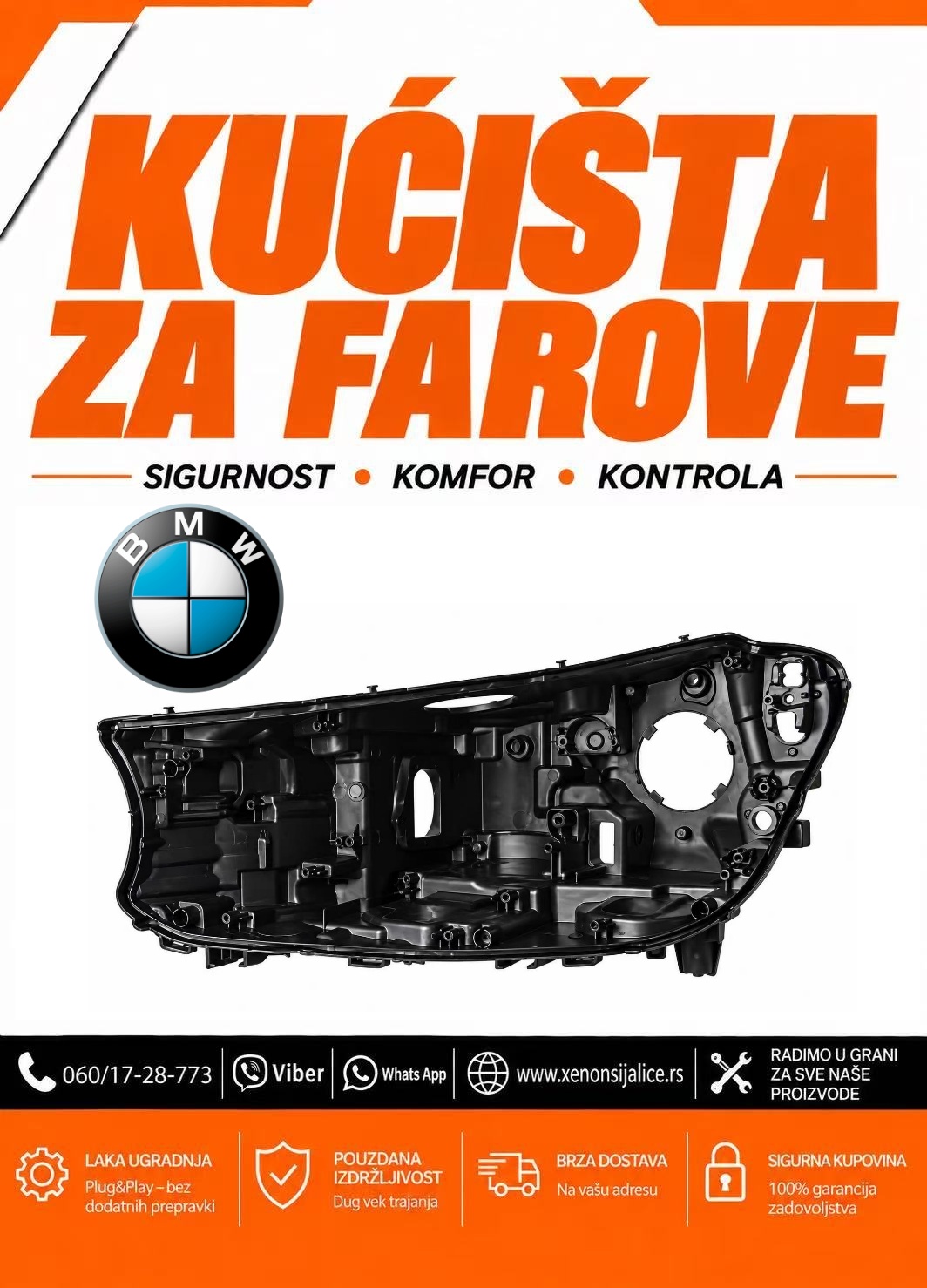 KUCISTE FARA BMW 7 G11 G12 15-19 LASER