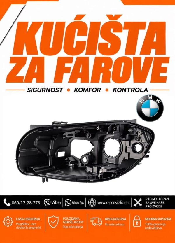KUCISTE FARA BMW X1 E84 12-15 XENON