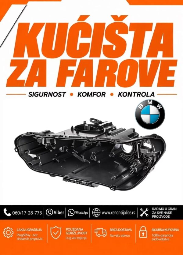 KUCISTE FARA BMW X1 F48 15-19 XENON