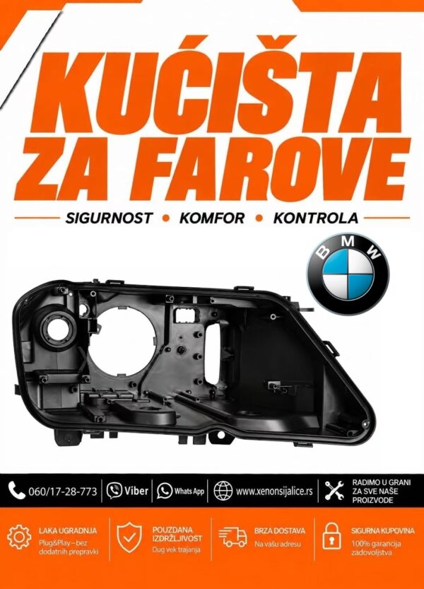 KUCISTE FARA BMW X3 F25 10-14 XENON