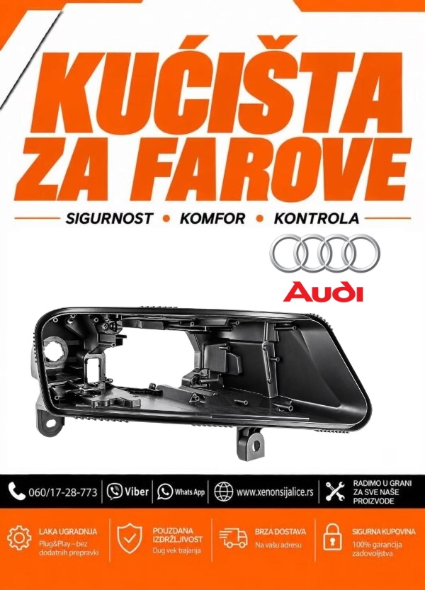 KUCISTE FARA AUDI A6 C6 09-11 XENON