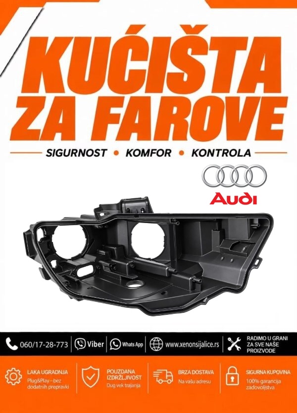 KUCISTE FARA AUDI A3 16-20 XENON